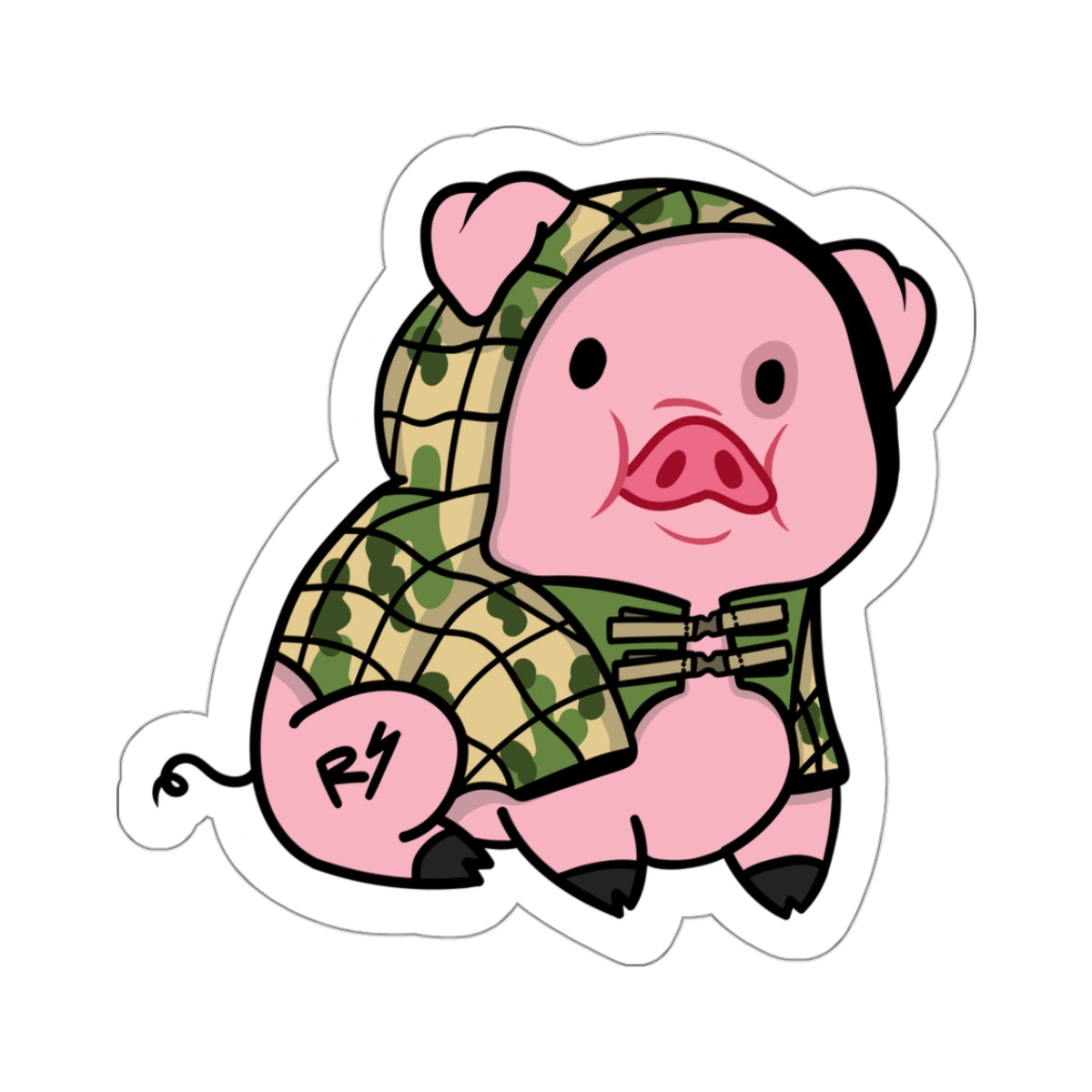 PIGGY STICKER