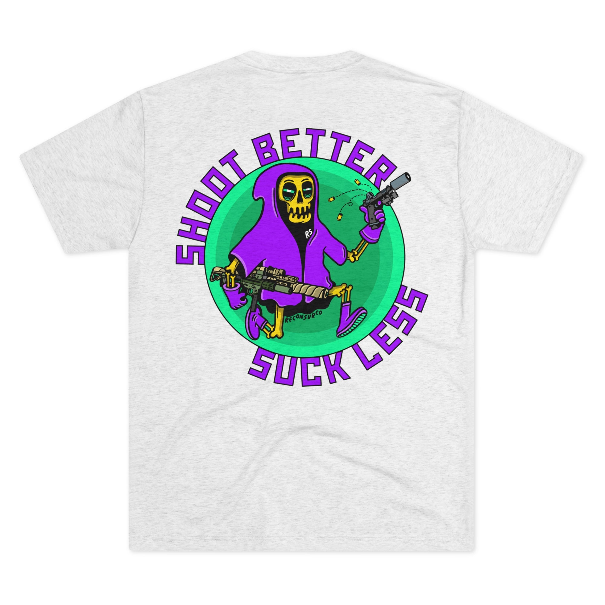 SHOOT BETTER TRI-BLEND SHIRT