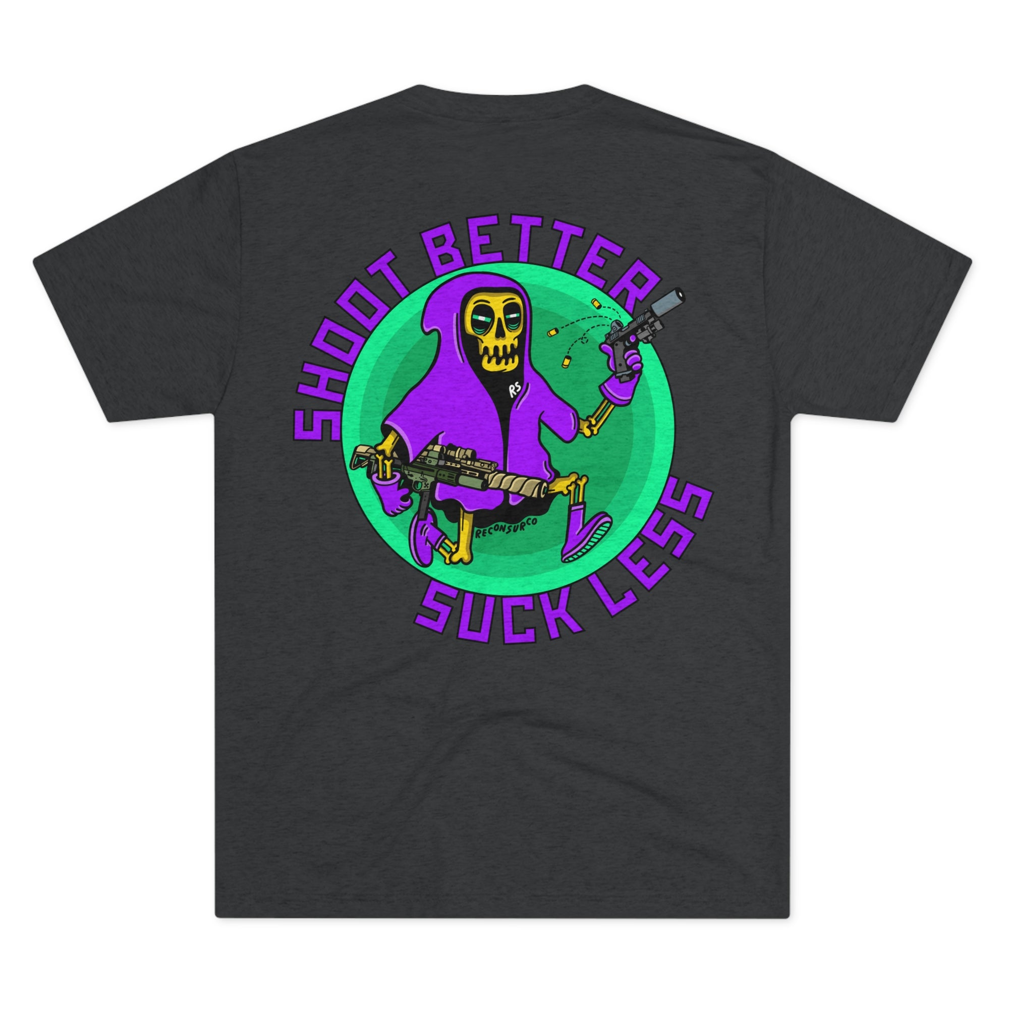 SHOOT BETTER TRI-BLEND SHIRT